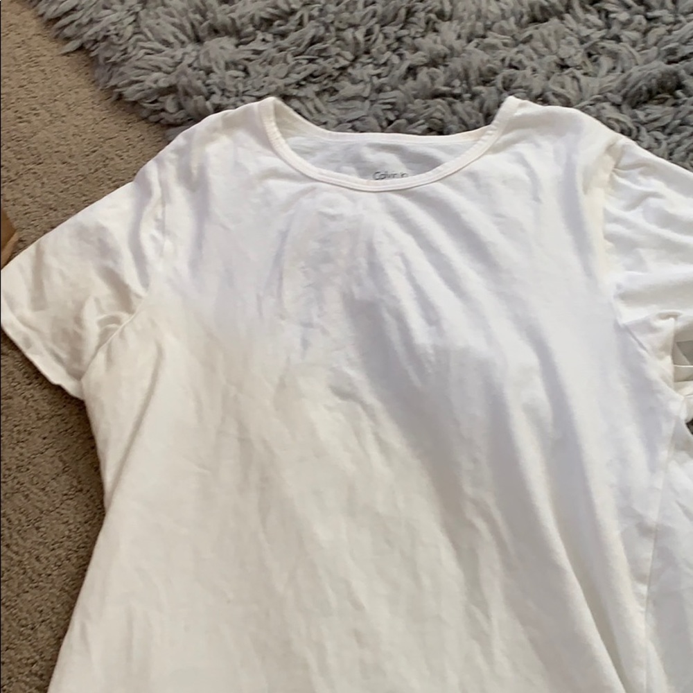 white calvin klein top